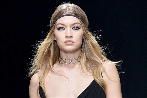 gigi hadid boobs|Gigi Hadid Suffers Unfortunate Nip Slip During Fashion Week